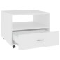 vidaXL Couchtisch Weiß 55x55x40 cm Holzwerkstoff vidaXL Couchtisch Weiß 55x55x40 cm Holzwerkstoff