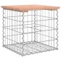 vidaXL Gartenbank aus Gabionen 43x44x42 cm Massivholz Douglasie vidaXL Gartenbank aus Gabionen 43x44x42 cm Massivholz Douglasie