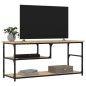 vidaXL TV-Schrank Sonoma-Eiche 103x38x46,5 cm Holzwerkstoff und Stahl vidaXL TV-Schrank Sonoma-Eiche 103x38x46,5 cm Holzwerkstoff und Stahl
