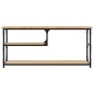 vidaXL TV-Schrank Sonoma-Eiche 103x38x46,5 cm Holzwerkstoff und Stahl vidaXL TV-Schrank Sonoma-Eiche 103x38x46,5 cm Holzwerkstoff und Stahl