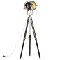 vidaXL Stativlampe Schwarz Mango Massivholz 171 cm vidaXL Stativlampe Schwarz Mango Massivholz 171 cm