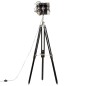vidaXL Stativlampe Schwarz Mango Massivholz 171 cm vidaXL Stativlampe Schwarz Mango Massivholz 171 cm