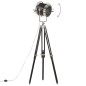 vidaXL Stativlampe Schwarz Mango Massivholz 171 cm vidaXL Stativlampe Schwarz Mango Massivholz 171 cm