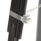 vidaXL Stativlampe Schwarz Mango Massivholz 171 cm vidaXL Stativlampe Schwarz Mango Massivholz 171 cm