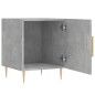 vidaXL Nachttische 2 Stk. Betongrau 40x40x50 cm Holzwerkstoff vidaXL Nachttische 2 Stk. Betongrau 40x40x50 cm Holzwerkstoff