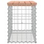 vidaXL Gartenbank aus Gabionen 63x31,5x42 cm Massivholz Douglasie vidaXL Gartenbank aus Gabionen 63x31,5x42 cm Massivholz Douglasie