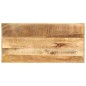 vidaXL Bartisch 120x58x107 cm Raues Mangoholz vidaXL Bartisch 120x58x107 cm Raues Mangoholz