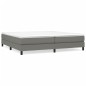 vidaXL Boxspringbett Dunkelgrau 200x200 cm Stoff vidaXL Boxspringbett Dunkelgrau 200x200 cm Stoff
