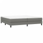 vidaXL Boxspringbett Dunkelgrau 200x200 cm Stoff vidaXL Boxspringbett Dunkelgrau 200x200 cm Stoff