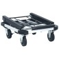 vidaXL Transportwagen Klappbar 150 kg Aluminium Silbern vidaXL Transportwagen Klappbar 150 kg Aluminium Silbern