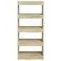 vidaXL Bücherregal/Raumteiler Sonoma-Eiche 60x30x135 cm Holzwerkstoff vidaXL Bücherregal/Raumteiler Sonoma-Eiche 60x30x135 cm Holzwerkstoff