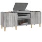 vidaXL Plattenschrank Grau Sonoma 121x38x48 cm Holzwerkstoff vidaXL Plattenschrank Grau Sonoma 121x38x48 cm Holzwerkstoff
