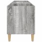 vidaXL Plattenschrank Grau Sonoma 121x38x48 cm Holzwerkstoff vidaXL Plattenschrank Grau Sonoma 121x38x48 cm Holzwerkstoff
