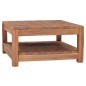 vidaXL Couchtisch 68x67x35 cm Massivholz Teak vidaXL Couchtisch 68x67x35 cm Massivholz Teak
