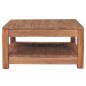vidaXL Couchtisch 68x67x35 cm Massivholz Teak vidaXL Couchtisch 68x67x35 cm Massivholz Teak