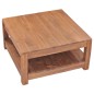 vidaXL Couchtisch 68x67x35 cm Massivholz Teak vidaXL Couchtisch 68x67x35 cm Massivholz Teak