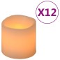 vidaXL LED-Kerzen 12 Stk. Elektrisch Warmweiß vidaXL LED-Kerzen 12 Stk. Elektrisch Warmweiß