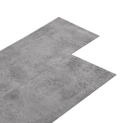 vidaXL PVC-Laminat Nicht Selbstklebend 4,46 m² 3 mm Zementbraun