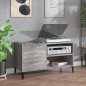 vidaXL Plattenschrank Grau Sonoma 84,5x38x48 cm Holzwerkstoff vidaXL Plattenschrank Grau Sonoma 84,5x38x48 cm Holzwerkstoff