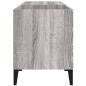 vidaXL Plattenschrank Grau Sonoma 84,5x38x48 cm Holzwerkstoff vidaXL Plattenschrank Grau Sonoma 84,5x38x48 cm Holzwerkstoff