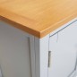 vidaXL TV-Schrank 120x35x48 cm Massivholz Eiche vidaXL TV-Schrank 120x35x48 cm Massivholz Eiche