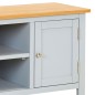 vidaXL TV-Schrank 120x35x48 cm Massivholz Eiche vidaXL TV-Schrank 120x35x48 cm Massivholz Eiche