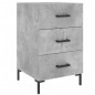 vidaXL Nachttisch Betongrau 40x40x66 cm Holzwerkstoff vidaXL Nachttisch Betongrau 40x40x66 cm Holzwerkstoff