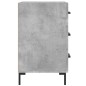vidaXL Nachttisch Betongrau 40x40x66 cm Holzwerkstoff vidaXL Nachttisch Betongrau 40x40x66 cm Holzwerkstoff
