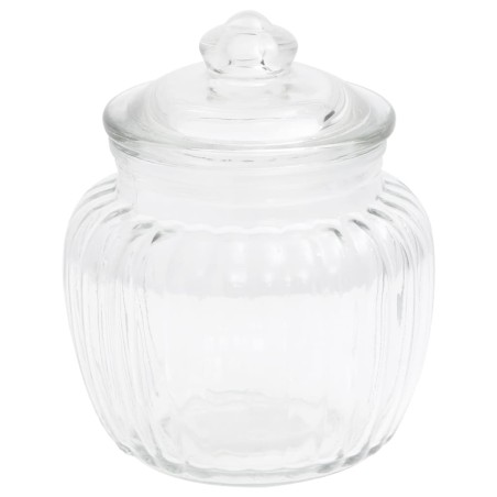 vidaXL Vorratsgläser 6 Stk. 500 ml Glas 