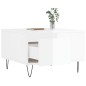 vidaXL Couchtisch Hochglanz-Weiß 55x55x36,5 cm Holzwerkstoff vidaXL Couchtisch Hochglanz-Weiß 55x55x36,5 cm Holzwerkstoff