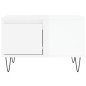 vidaXL Couchtisch Hochglanz-Weiß 55x55x36,5 cm Holzwerkstoff vidaXL Couchtisch Hochglanz-Weiß 55x55x36,5 cm Holzwerkstoff
