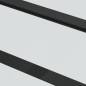 vidaXL Schiebetür ESG-Glas und Aluminium 76x205 cm Schwarz vidaXL Schiebetür ESG-Glas und Aluminium 76x205 cm Schwarz