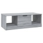 vidaXL Couchtisch Grau Sonoma 102x50x36 cm Holzwerkstoff vidaXL Couchtisch Grau Sonoma 102x50x36 cm Holzwerkstoff