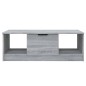 vidaXL Couchtisch Grau Sonoma 102x50x36 cm Holzwerkstoff vidaXL Couchtisch Grau Sonoma 102x50x36 cm Holzwerkstoff