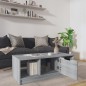vidaXL Couchtisch Grau Sonoma 102x50x36 cm Holzwerkstoff vidaXL Couchtisch Grau Sonoma 102x50x36 cm Holzwerkstoff