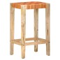 vidaXL Barhocker 2 Stk. Braun Echtleder 75 cm vidaXL Barhocker 2 Stk. Braun Echtleder 75 cm