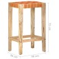 vidaXL Barhocker 2 Stk. Braun Echtleder 75 cm vidaXL Barhocker 2 Stk. Braun Echtleder 75 cm