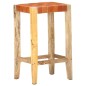 vidaXL Barhocker 2 Stk. Braun Echtleder 75 cm vidaXL Barhocker 2 Stk. Braun Echtleder 75 cm