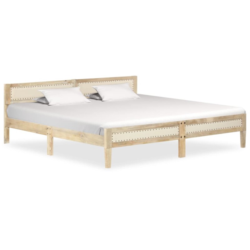 vidaXL Massivholzbett Mango 200 cm vidaXL Massivholzbett Mango 200 cm