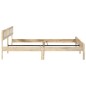 vidaXL Massivholzbett Mango 200 cm vidaXL Massivholzbett Mango 200 cm