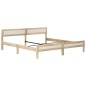 vidaXL Massivholzbett Mango 200 cm vidaXL Massivholzbett Mango 200 cm