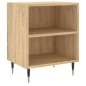 vidaXL Nachttische 2 Stk. Sonoma-Eiche 40x30x50 cm Holzwerkstoff vidaXL Nachttische 2 Stk. Sonoma-Eiche 40x30x50 cm Holzwerkstoff