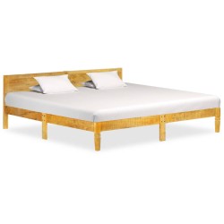 vidaXL Massivholzbett Mango 200 cm 