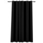 vidaXL Verdunkelungsvorhang mit Ösen Leinenoptik Anthrazit 290x245 cm vidaXL Verdunkelungsvorhang mit Ösen Leinenoptik Anthrazit 290x245 cm