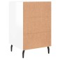 vidaXL Nachttisch Hochglanz-Weiß 40x40x66 cm Holzwerkstoff vidaXL Nachttisch Hochglanz-Weiß 40x40x66 cm Holzwerkstoff