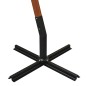 vidaXL Ampelschirm mit Mast Bordeauxrot 3,5x2,9 m Massivholz Tanne vidaXL Ampelschirm mit Mast Bordeauxrot 3,5x2,9 m Massivholz Tanne