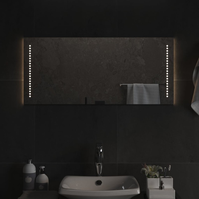 vidaXL LED-Badspiegel 90x40 cm vidaXL LED-Badspiegel 90x40 cm
