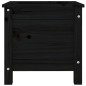 vidaXL Pflanzkübel Schwarz 40x40x39 cm Massivholz Kiefer vidaXL Pflanzkübel Schwarz 40x40x39 cm Massivholz Kiefer
