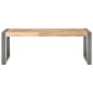 vidaXL Couchtisch 110x60x40 cm Raues Mangoholz vidaXL Couchtisch 110x60x40 cm Raues Mangoholz