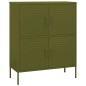 vidaXL Lagerschrank Olivgrün 80x35x101,5 cm Stahl vidaXL Lagerschrank Olivgrün 80x35x101,5 cm Stahl